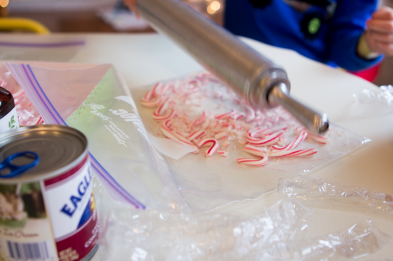 a bit of sunshine kid friendly white chocolate peppermint fudge