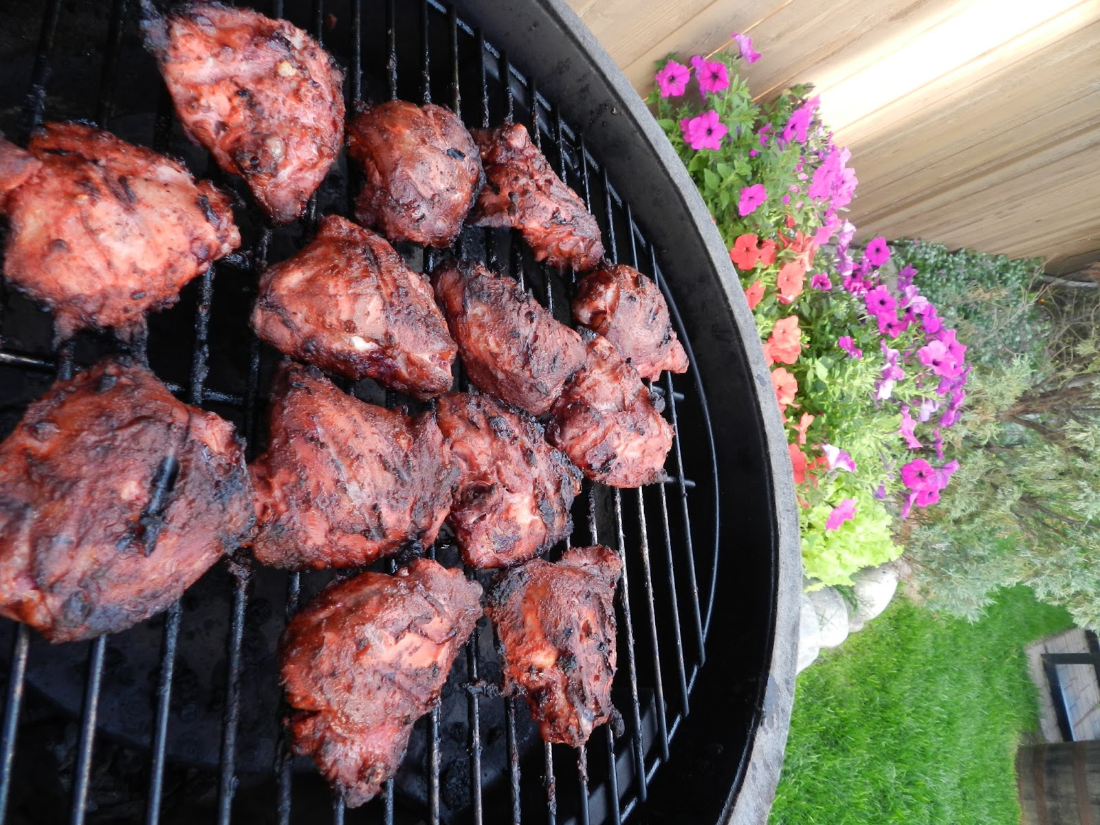 Big Green Egg by Dr. T Tandoori Chicken on the Big Green Egg