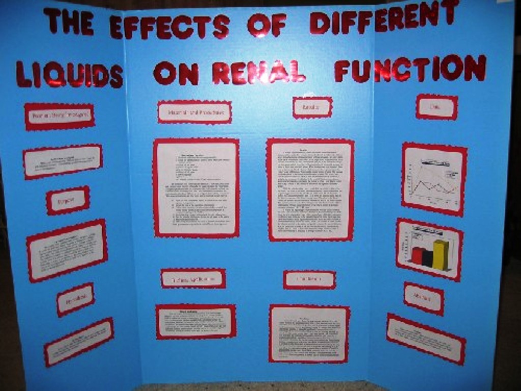 science fair projects posters