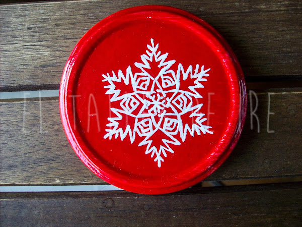 DIY: Posavasos navideños