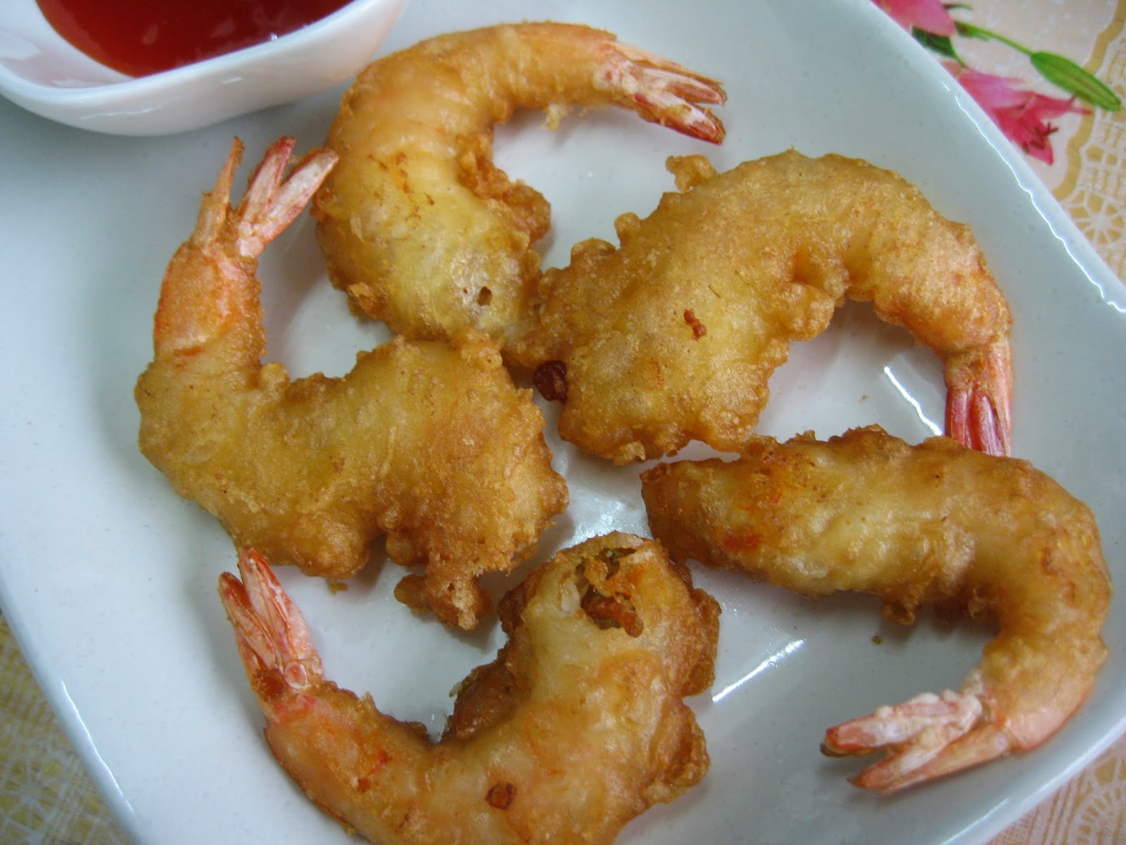 Sumptuous Flavours Deepfried Prawns