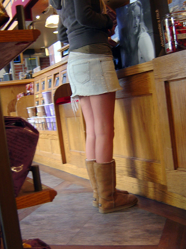 ugg boots with skirts