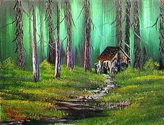 Bob Ross, "Cabin in the Woods", Temporada 4 episódio 7