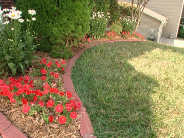 Brick Laminate Picture: Brick Garden Edging