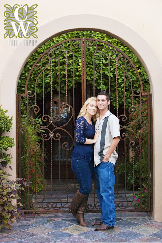 engagement portrait sunset naples ca