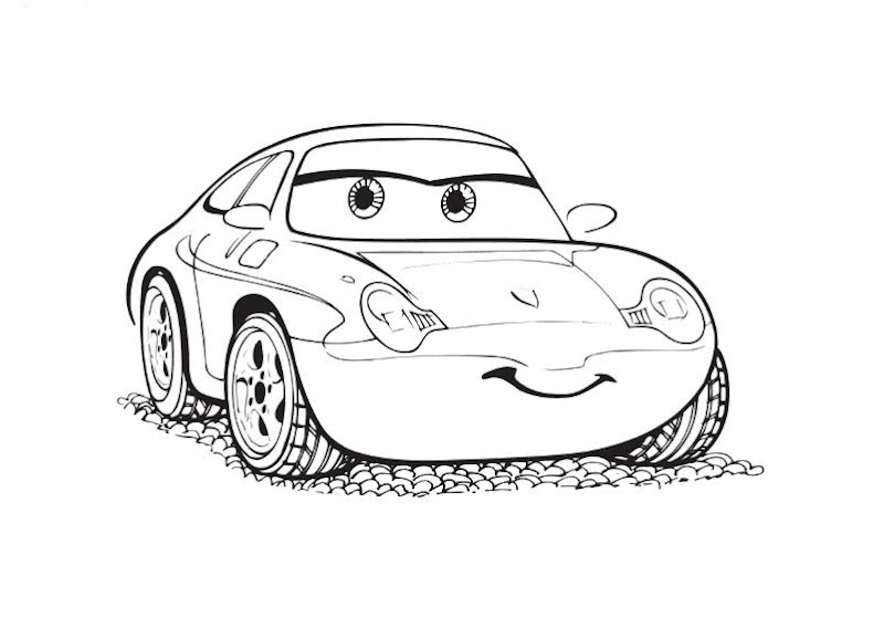 Coloring picture of Sally title=