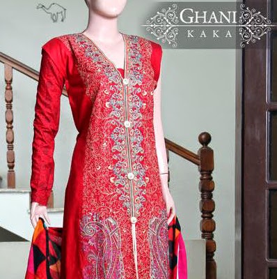 Ghani Textile winter dress collection 2015