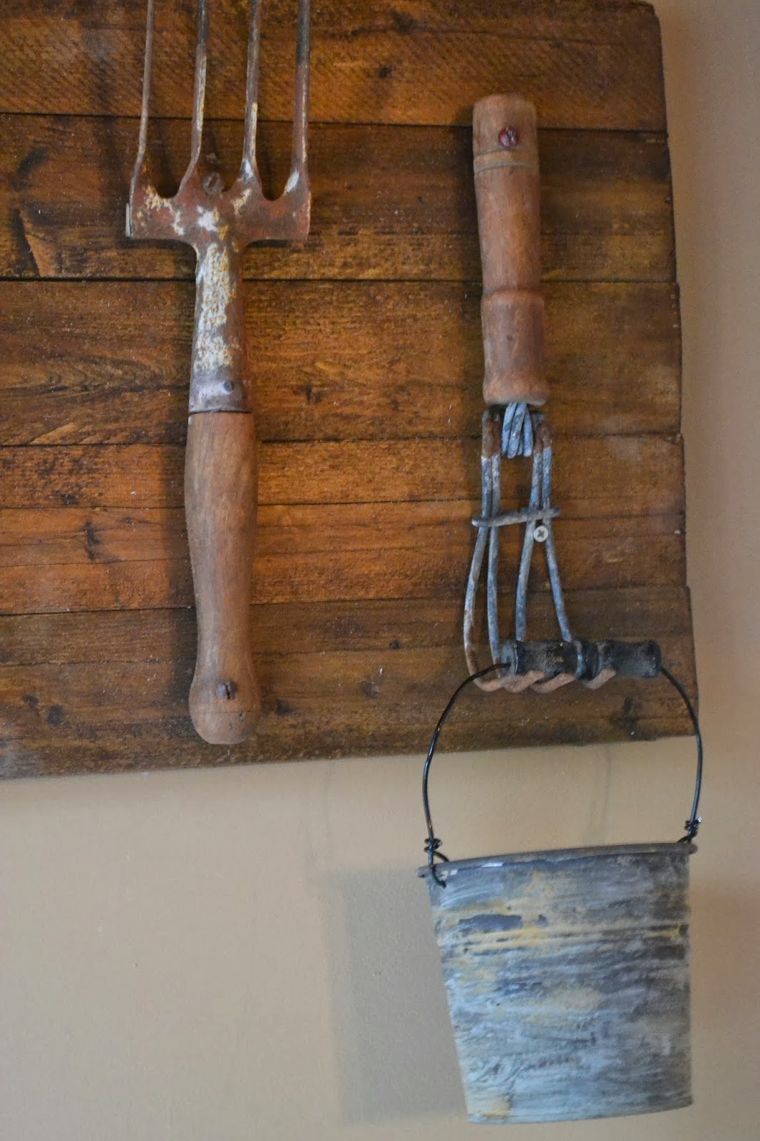 Vintage Garden Tool Hooks Homeroad