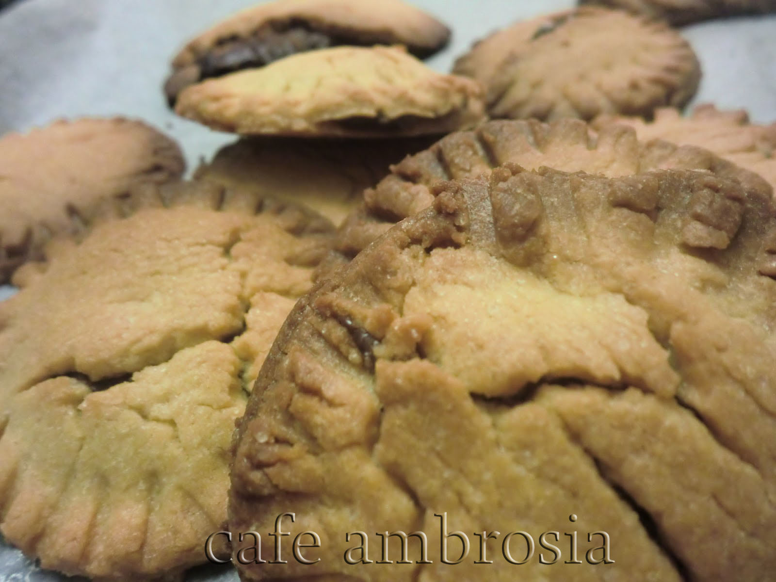 Café Ambrosia Çikolata Dolgulu Kurabiye