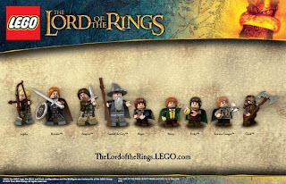 Lord of the Rings Lego characters
