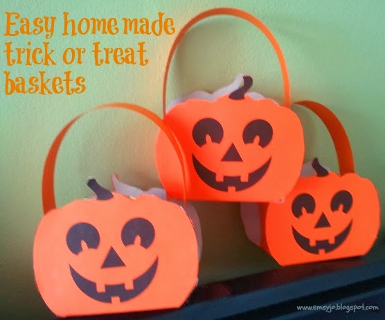 Our very easy homemade Halloween treats