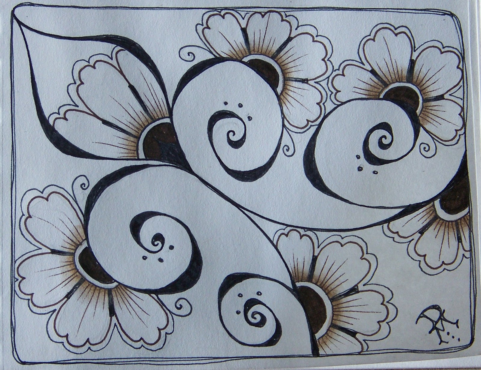 A Tangle In Time Getting Back On Track Zentangle Thurzday A Tangle In Time Getting Back On Track Zentangle Thurzday