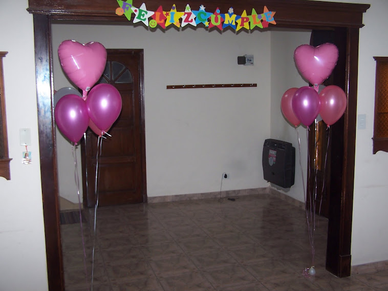 GLOBOS DE GAS HELIO