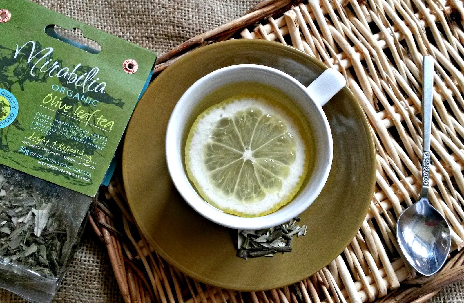 Ellie's Recipes Mirabilia olive leaf tea review
