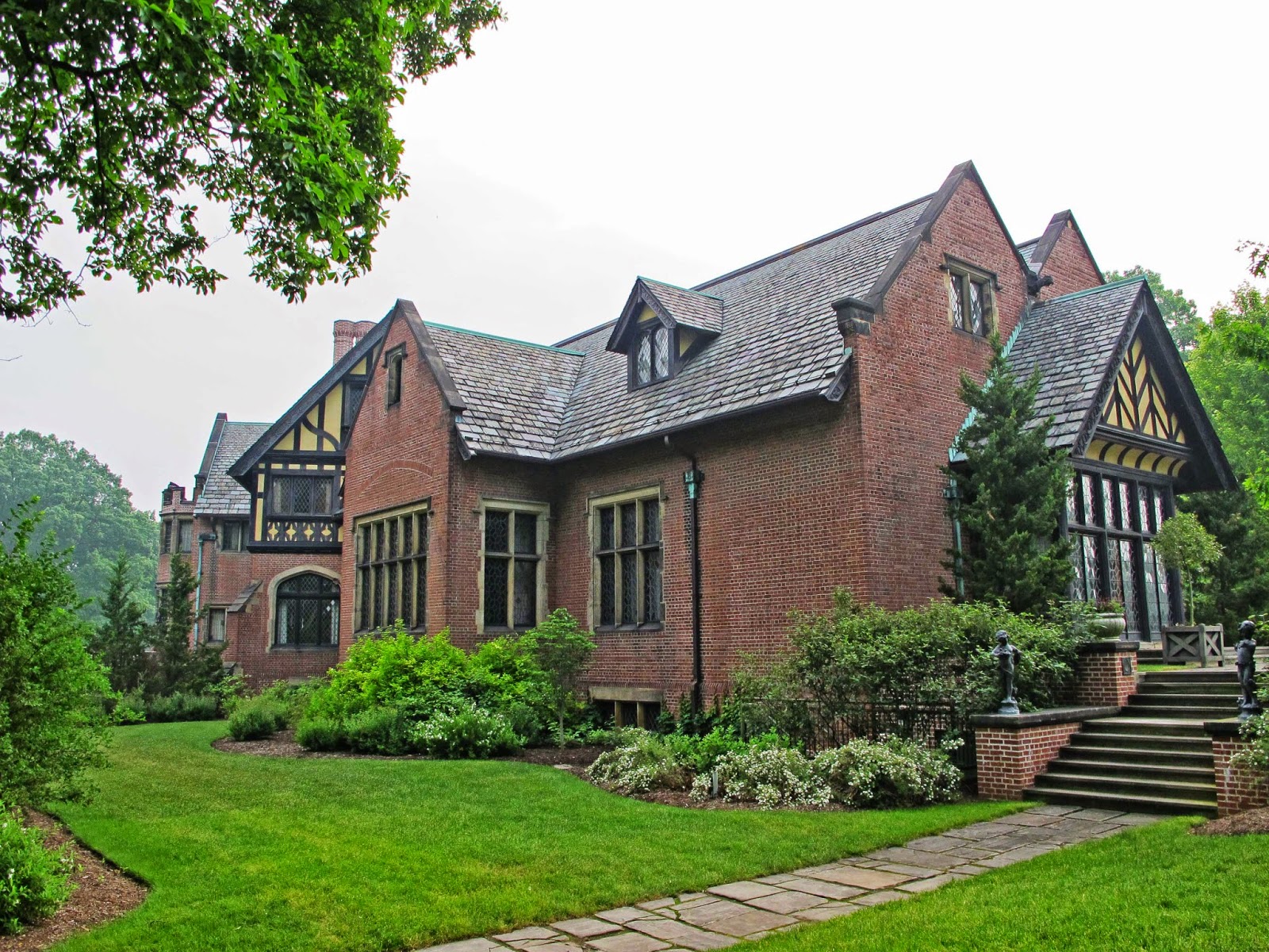 BIG OLD HOUSES Outside Stan Hywet