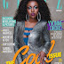 DUABA SERWA STYLED GHANAIAN ACTRESS YVONNE OKORO FOR COVER OF GLITZ AFRICA MAGAZINE 'THE COOL ISSUE'