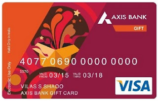 Axis Bank Gift Cards Axis Bank Gift Cards