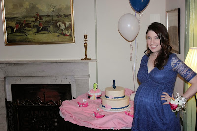 Nautical by Nature: Baby Girl Pink and Navy Shower