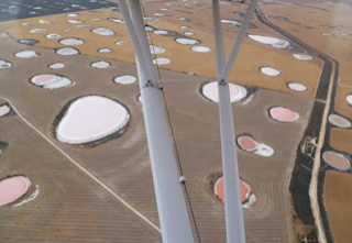 Field of Pink Lakes, Australia