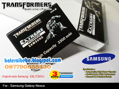 Baterai Double Power Samsung Transformer EBL1F2HVU