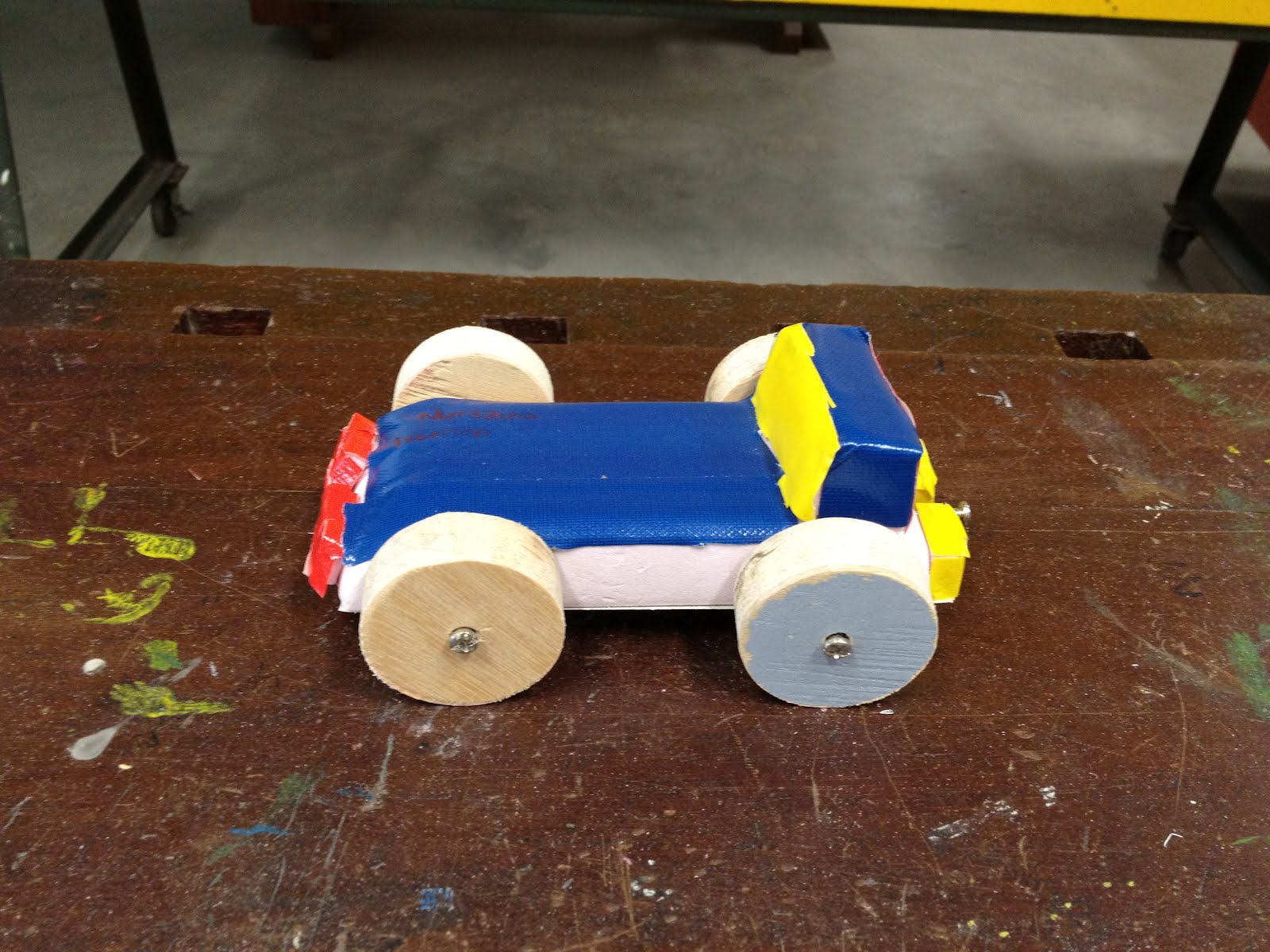 design is everywhere. Design and make a foam toy car