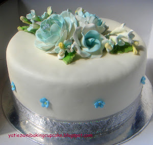 Fondant Wedding Cake