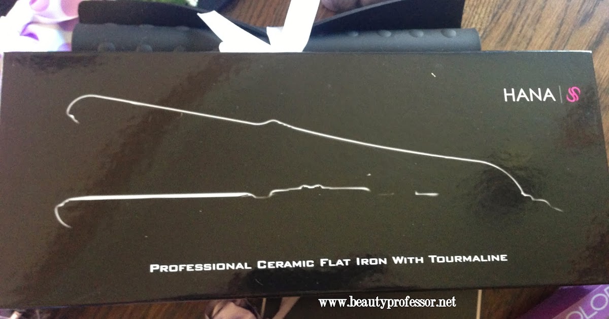 Beauty Professor Hana Pro Ceramic Flat Iron with Tourmaline...Review