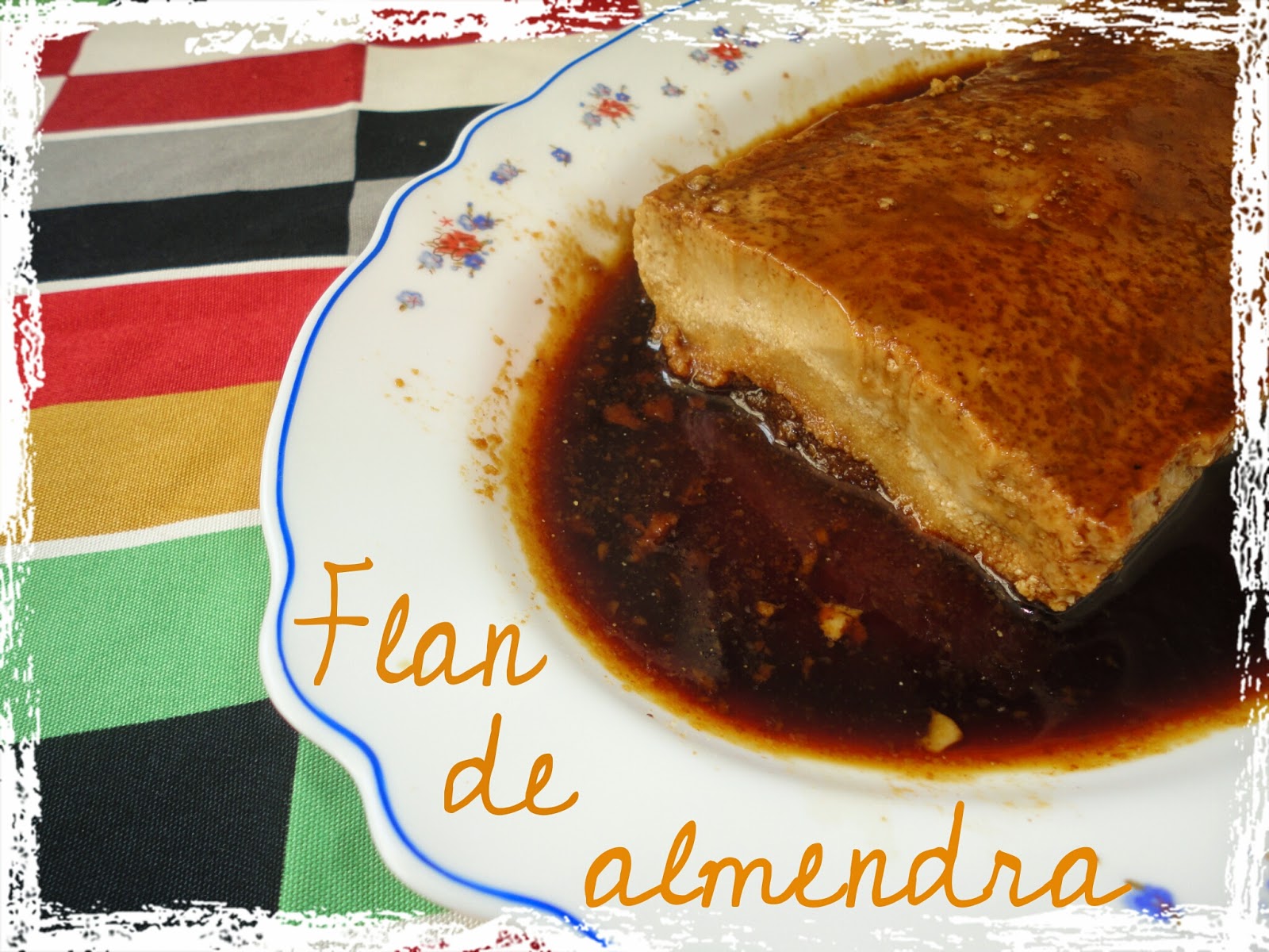 Flan De Almendra 
