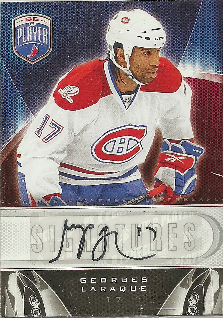 Hell's Valuable Collectibles: Georges Laraque Autograph Card