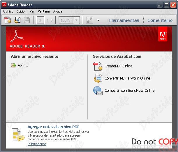 Adobe Reader X 10.1.1 - Español