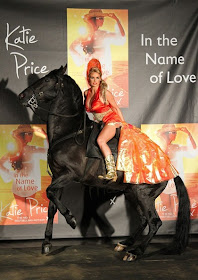 Katie Price on a Horse