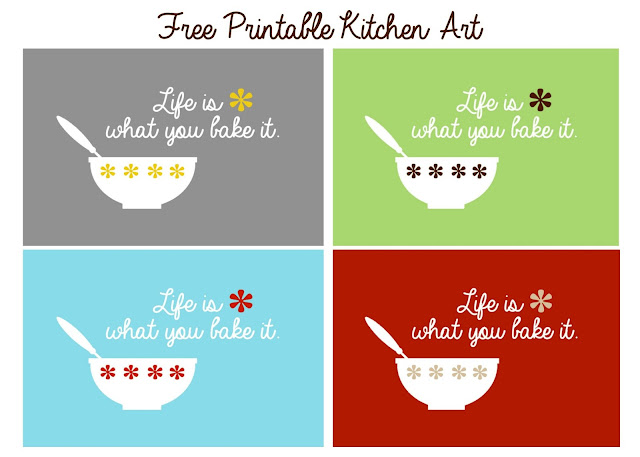 Kitchen Printable All Colors