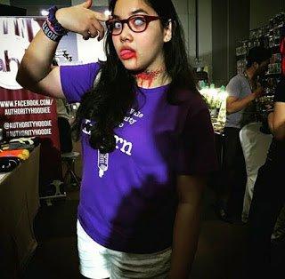 "Right now, one of the Danas is standing above her own corpse, panting. I cannot tell if she is grinning or grimacing." || my dead intern dana cosplay from #wtnv at #nexcon. thanks so much to ate cee for the picture! "Right now, one of the Danas is standing above her own corpse, panting. I cannot tell if she is grinning or grimacing." || my dead intern dana cosplay from #wtnv at #nexcon. thanks so much to ate cee for the picture!