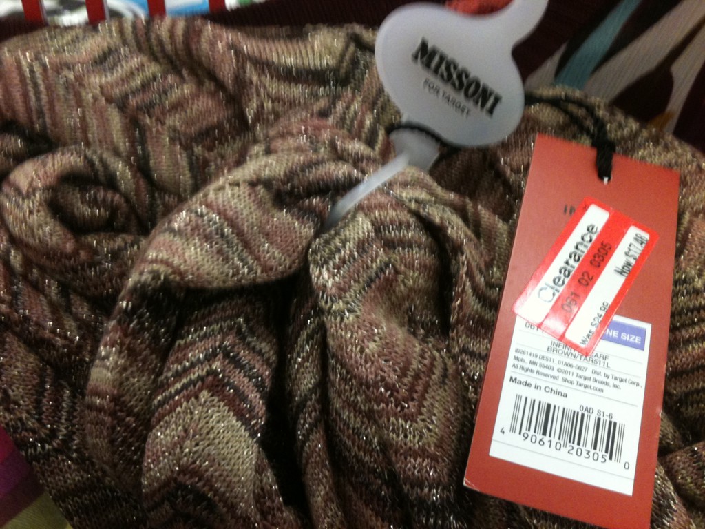 Missoni for Target on the Clearance Racks? Yes, at some stores.