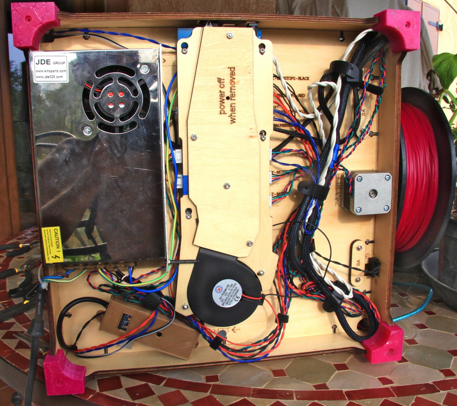 3D printer improvements Homemade heated bed