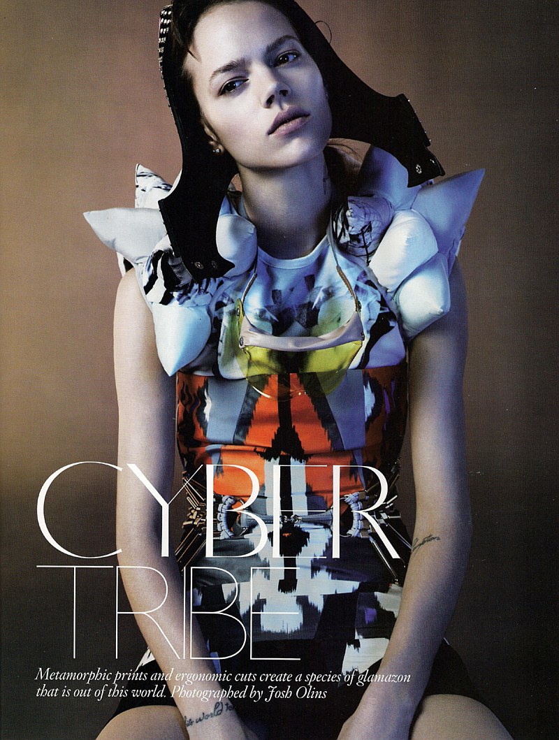 Ma Cherie Dior Freja In Cyber Tribe By Josh Olins 2010