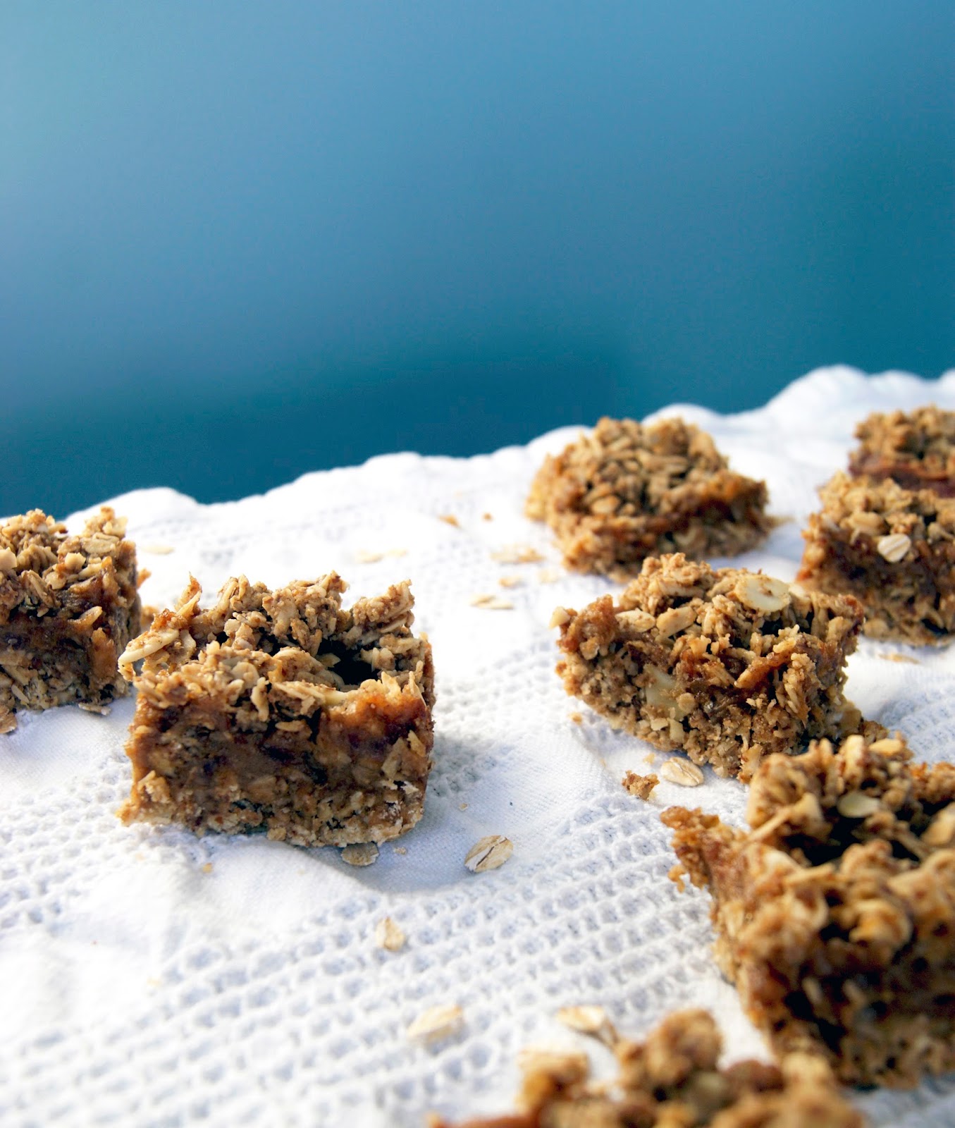 Almond + Oat Date Squares (Vegan, Gluten Free) Occasionally Eggs
