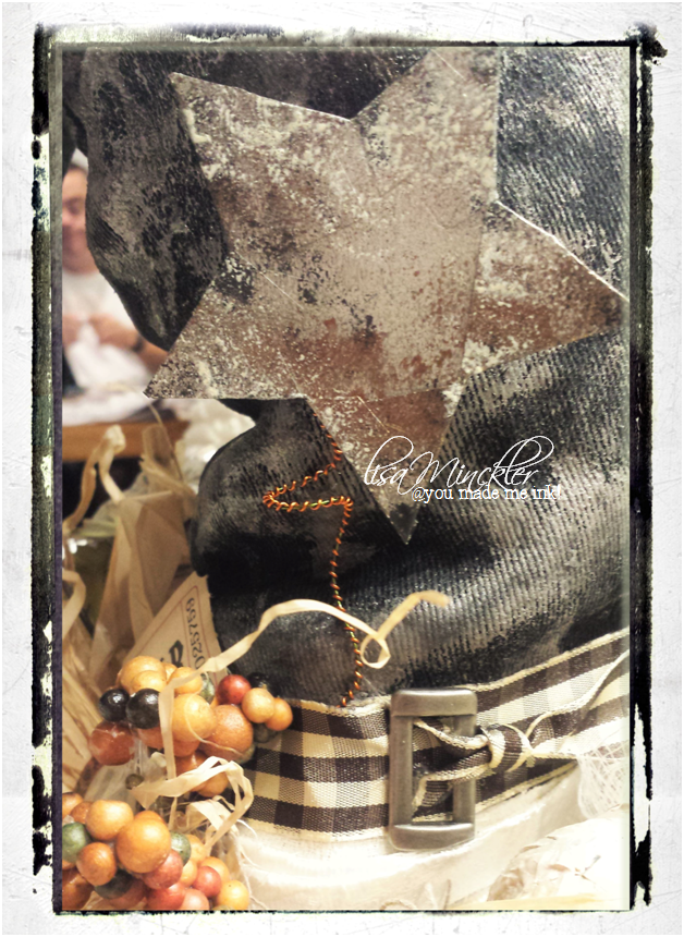 You Made Me Ink! DIY Recycled Jeans Halloween Centerpiece....