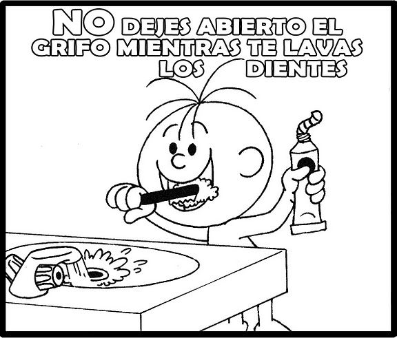 Grifo De Agua Para Colorear Grifo De Agua Para Colorear