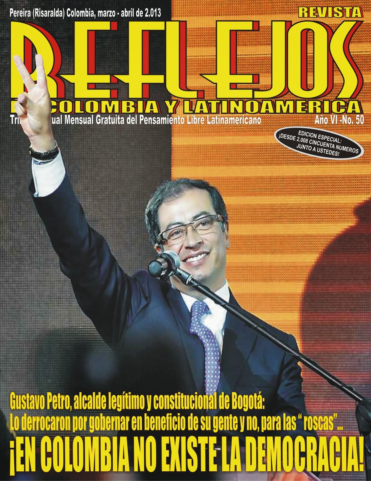 SALIO Revista "REFLEJOS DE COLOMBIA Y LATINOAMERICA" N° 50