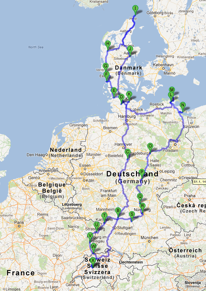 Die Nordwarts Tour Im Ruckblick