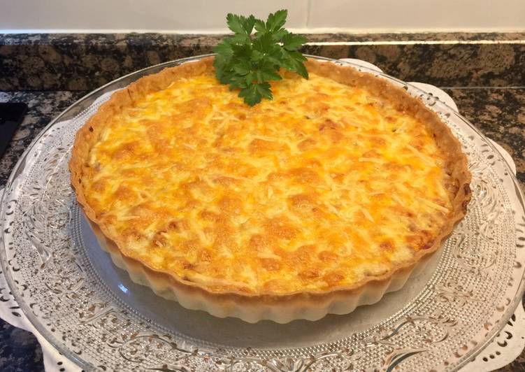 Tarta de berenjena y picado de carne