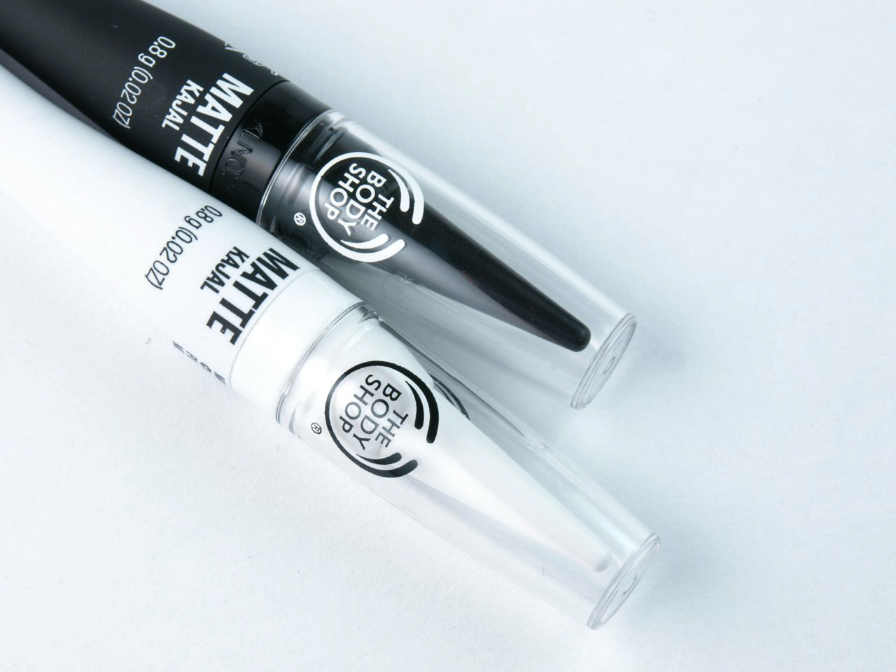 The Body Shop Matte Kajal Eyeliners Review and Swatches The Happy