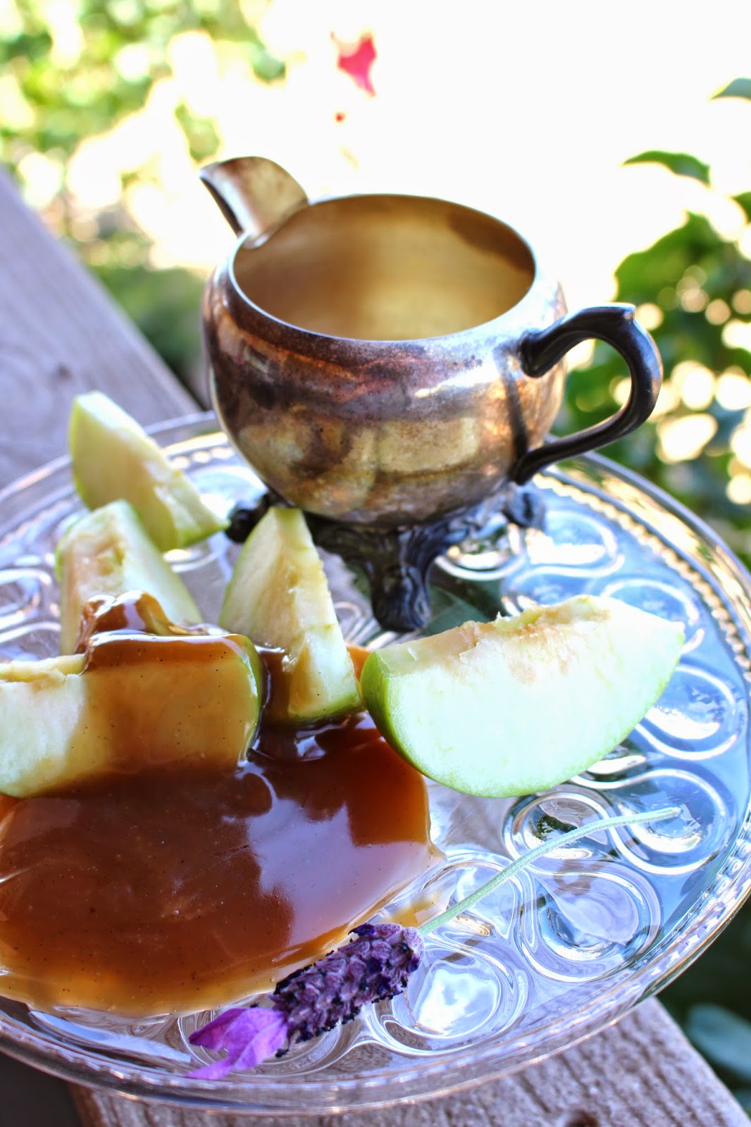 My Delicious Vegan Diary Lavender Toffee Sauce