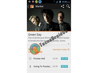 Google Music Store Google Music store screenshots leak, Google Music Store, Greenday