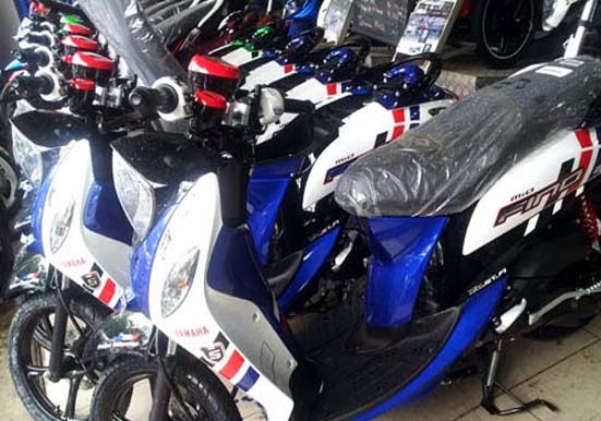 Modifikasi Yamaha Fino Warna Hitam Modifikasi Yamaha Fino Warna Hitam