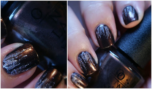 Waterfall Nail Art with OPI Muir Muir On The Wall