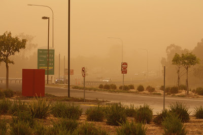 Tormenta de polvo - Dust Storm (16 fotografías)