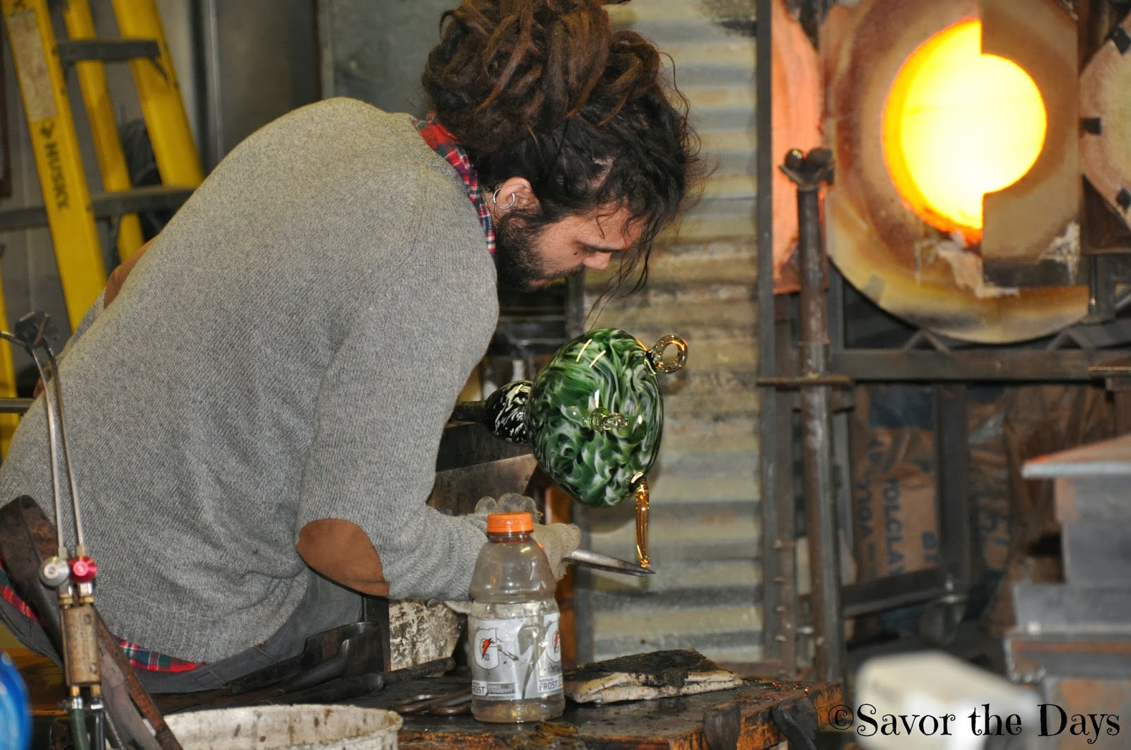Savor The Days Vetro Glass Blowing Studio Tour