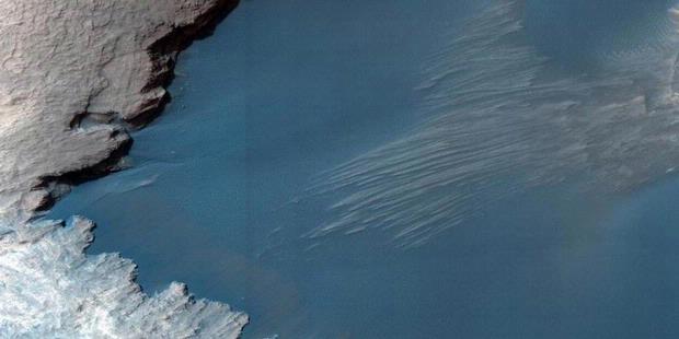 Ada Wilayah Biru Di Planet Mars Info Astronomy